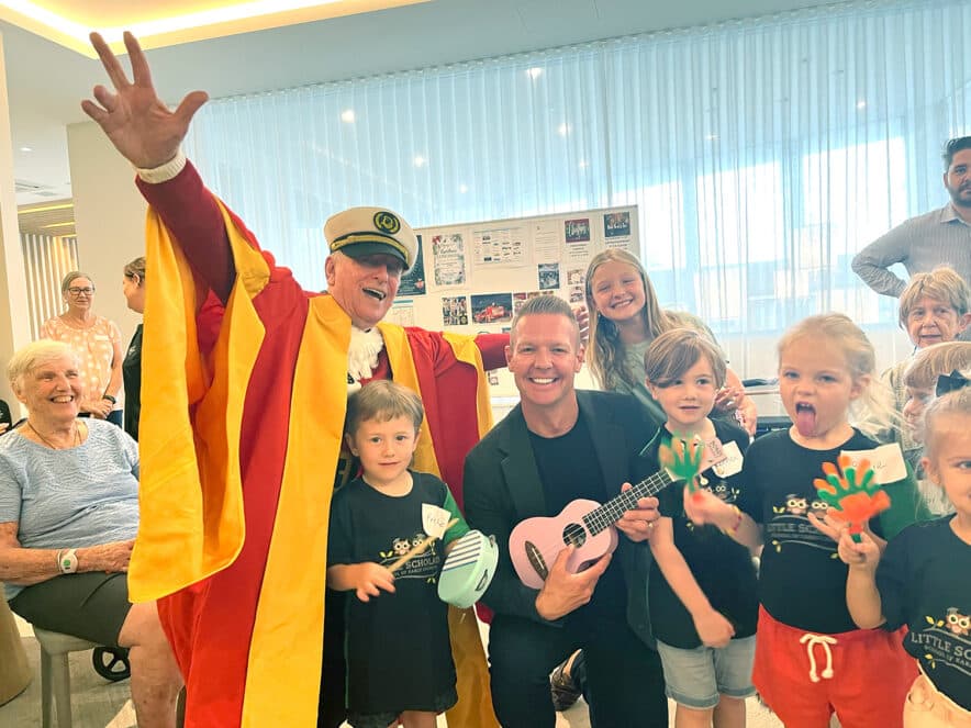 Grandfather launches online music program to critical acclaim from Little Scholars