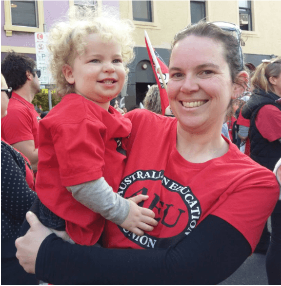 Rebecca Simpson shares her reflections on being an active AEU representative