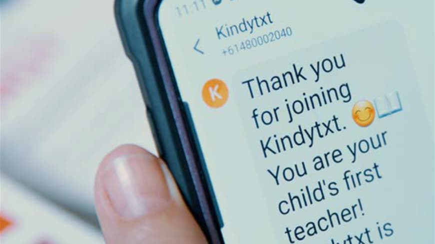 Kindytxt helps WA parents ensure their children are school ready