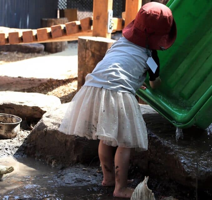 Gowrie Victoria Clare Court makes over outdoor space, transforming it into wonderland