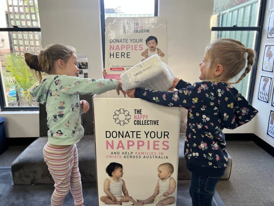 Nappy Collective needs the support of ECEC to gather 350,000 nappies for Mother’s Day