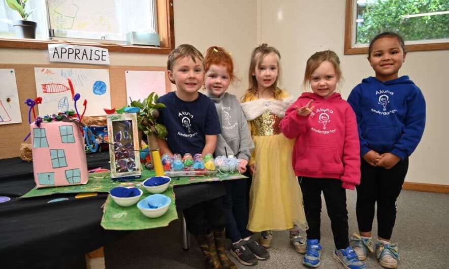 Children present their ideas to City of Mount Gambier to revitalise Railway Lands
