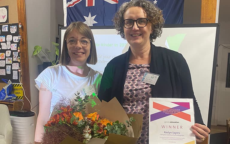 anzuk Education announces Early Childhood Volunteer of the Year