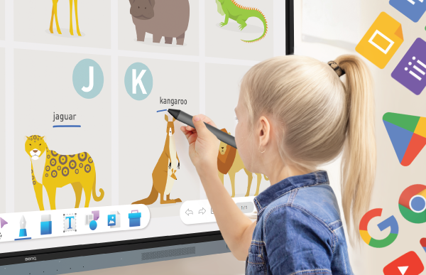 BenQ boards for child care and kindergarten